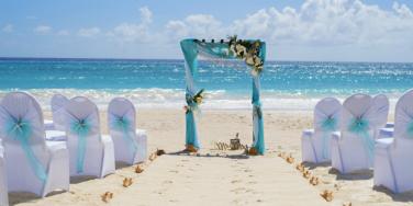Wedding Ceremony on the beach, Barbados